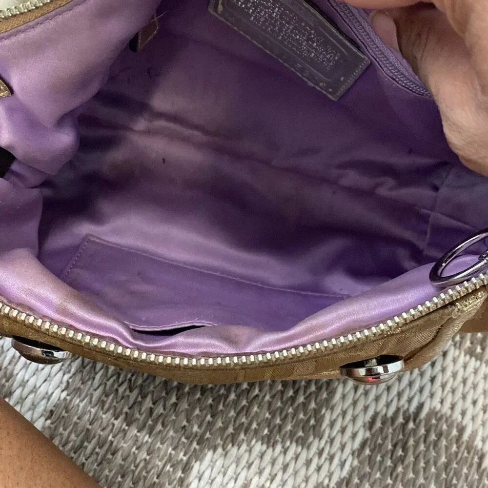 Coach Poppy Y2K small hobo bag